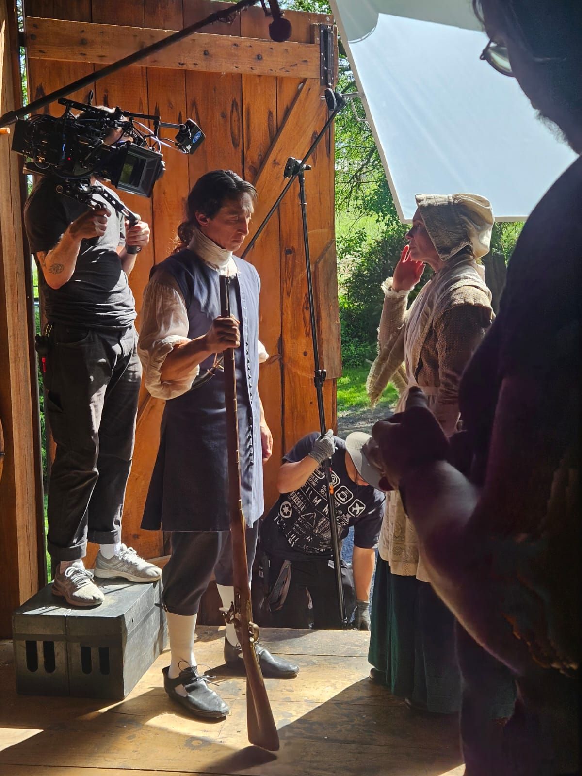 Julianna Zinkel Behind the scenes devil you don't film