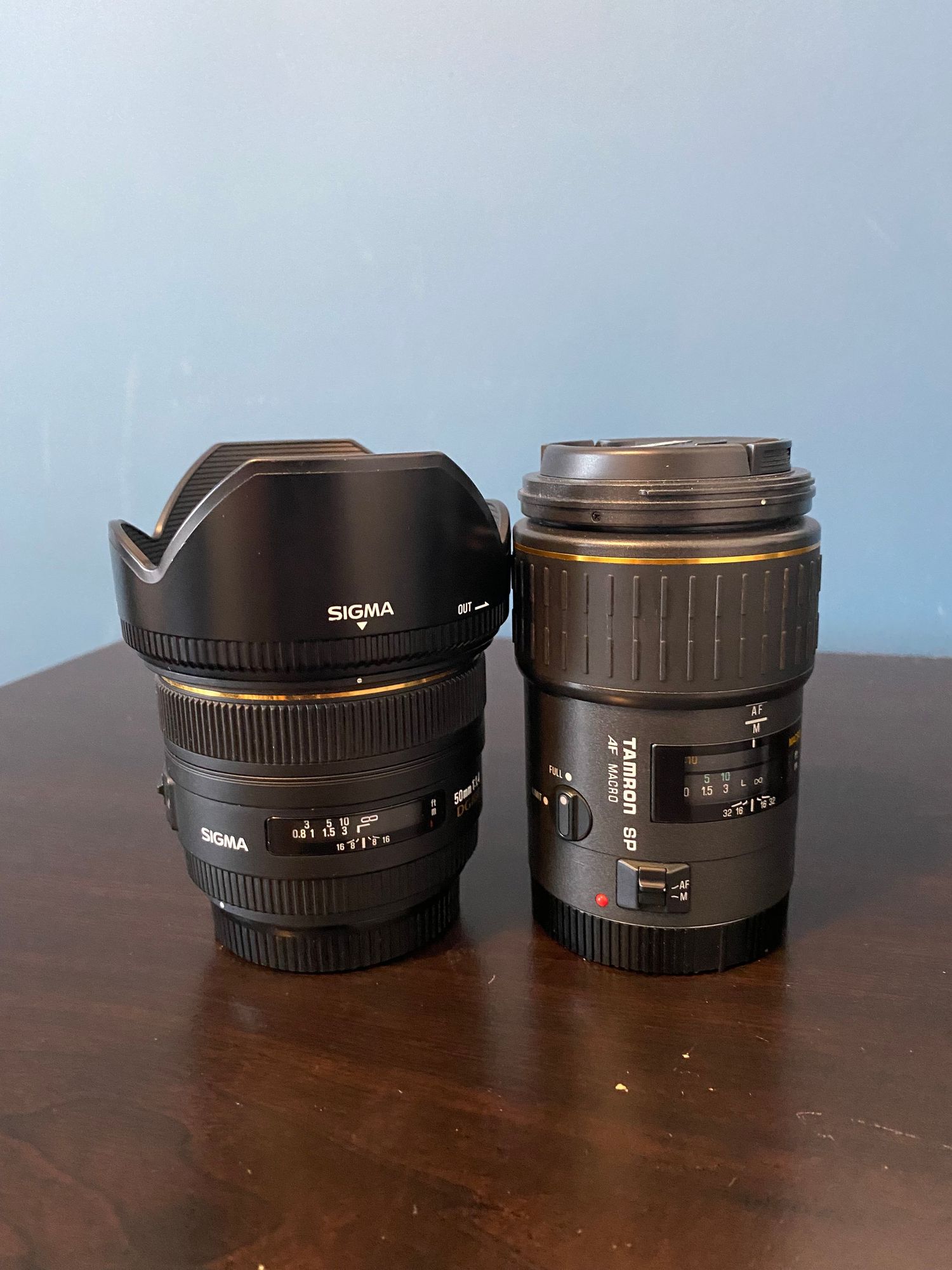 Sigma 50mm f/1.4 EX DG HSM | Tamron 90mm SP f/2.8