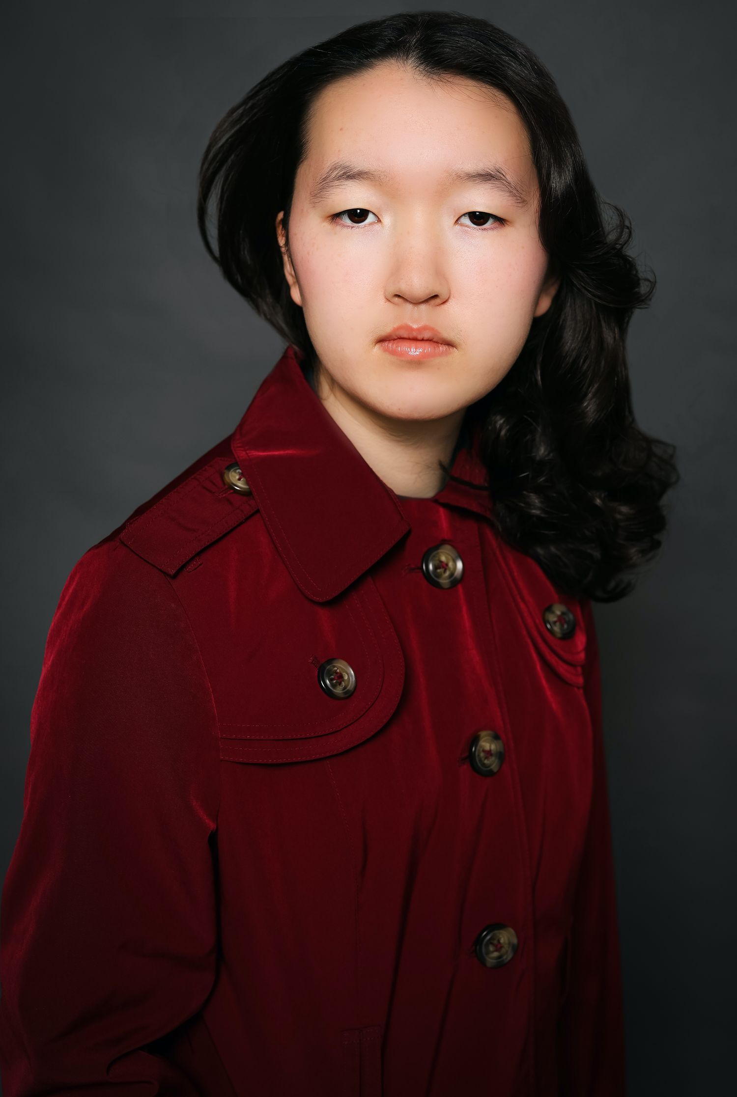 Theatrical Actor Headshot In Studio. Bankston Teen Talent Headshot by Myra Fabling Photography