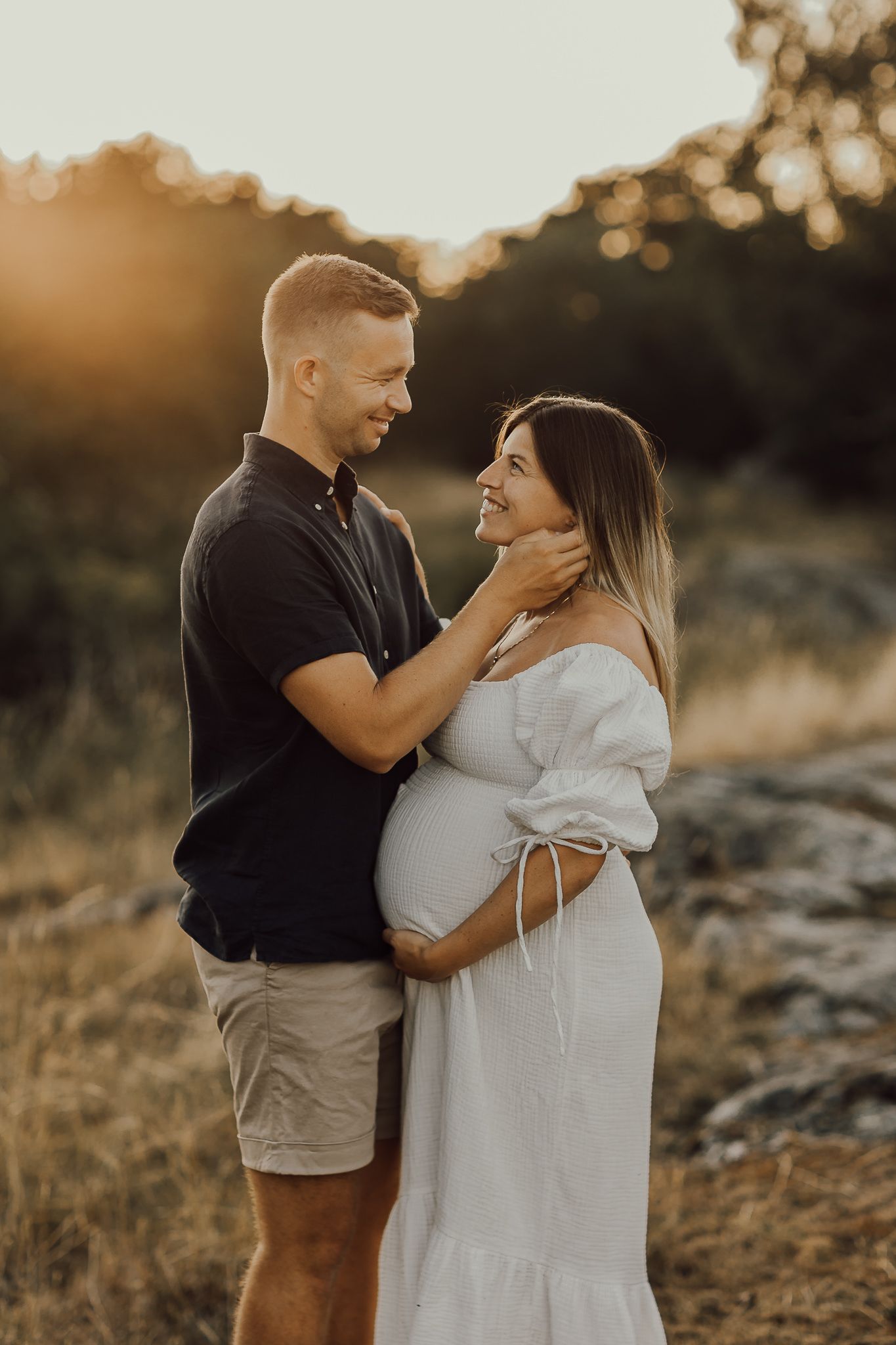 Gravidfotografering, Gravidfotograf i Bålsta, familjefotograf i Bålsta, Theresé Thörne