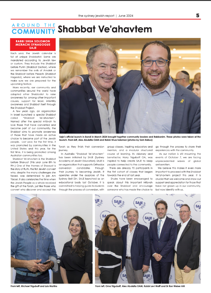 Newspaper article page showing community event coverage with multiple photos.