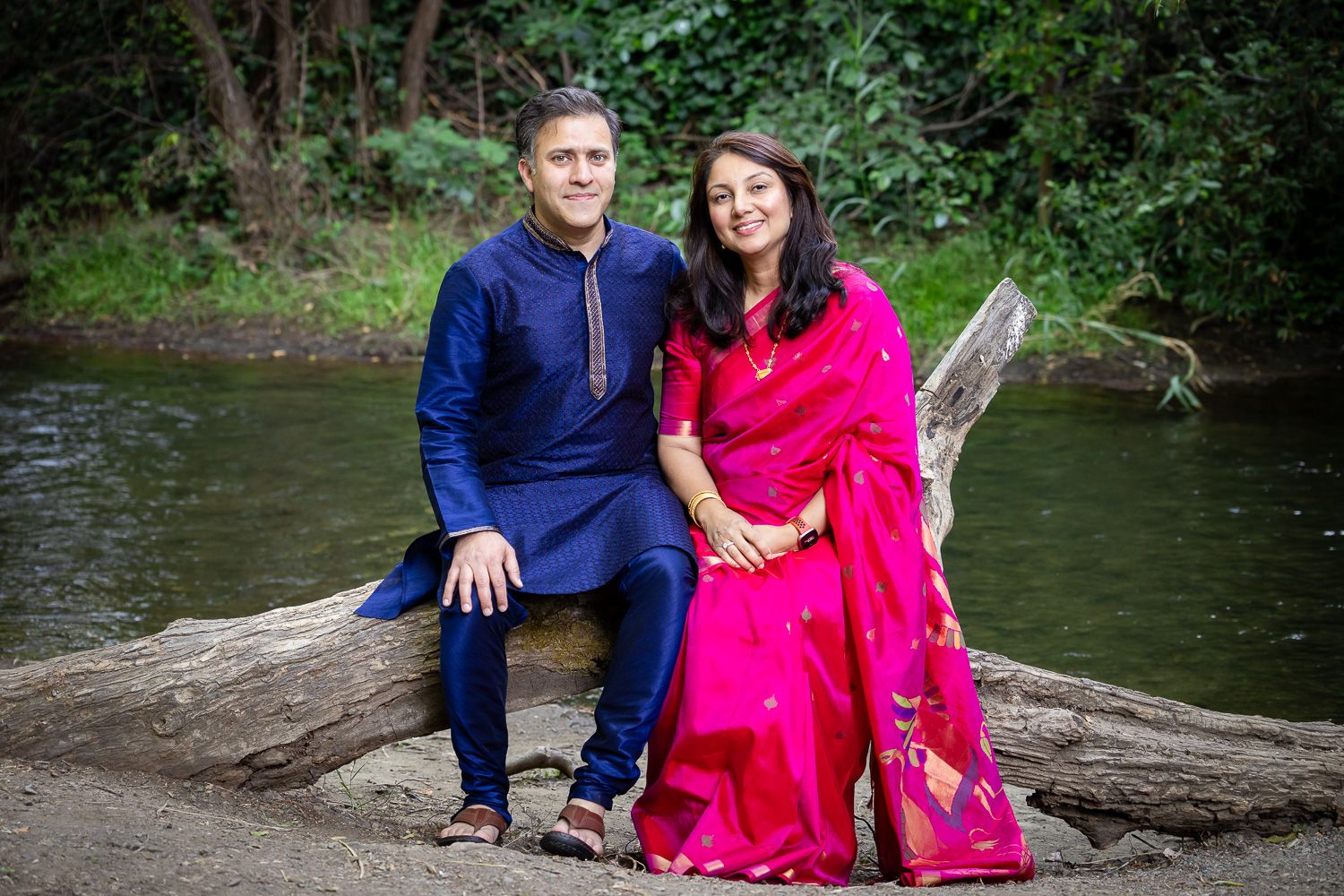 Los Gatos Family Photoshoot at Vasona Park by Cindy Tucey Photography during golden hour