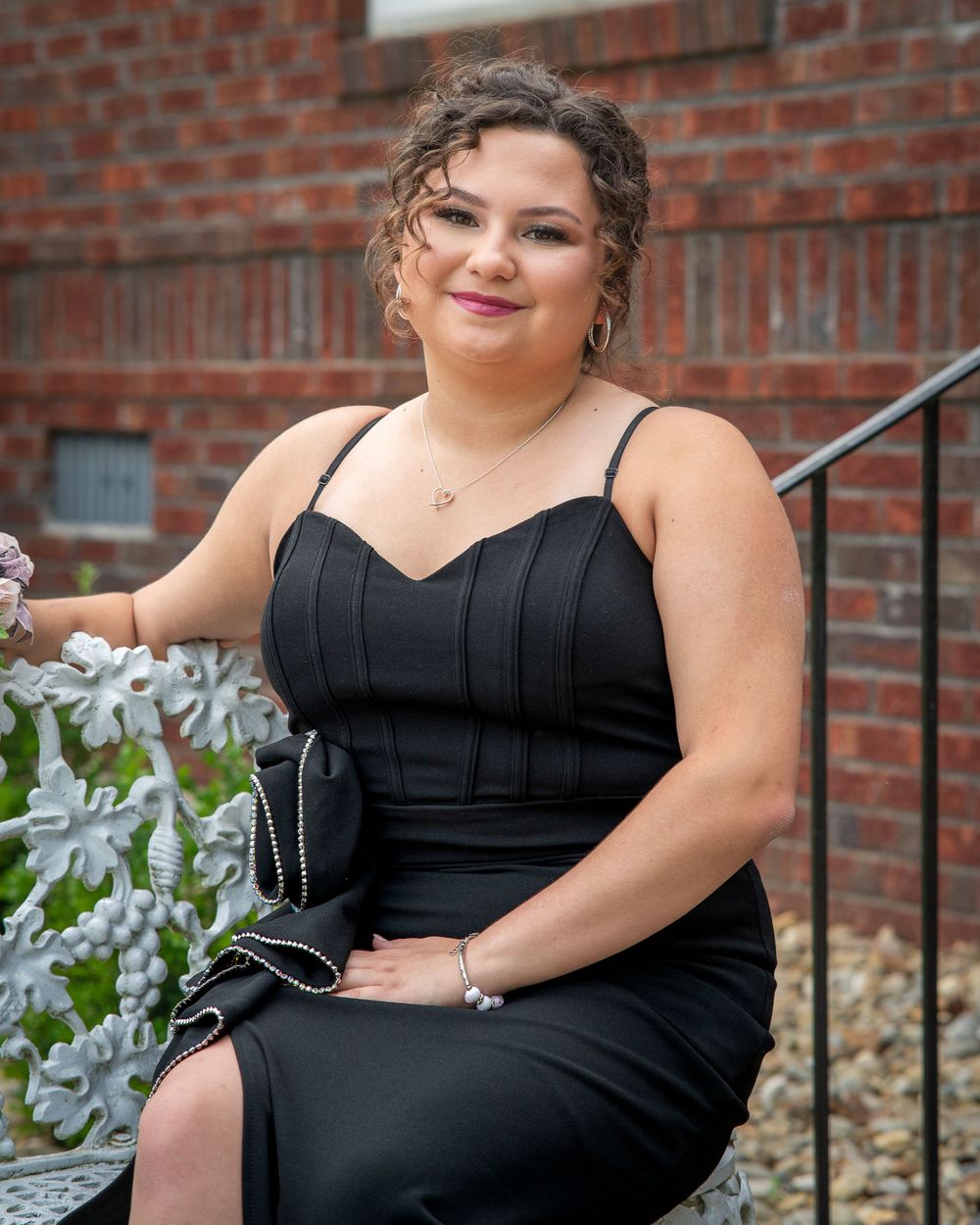 Portrait of teen girl for Prom, Upstate Belton South Carolina