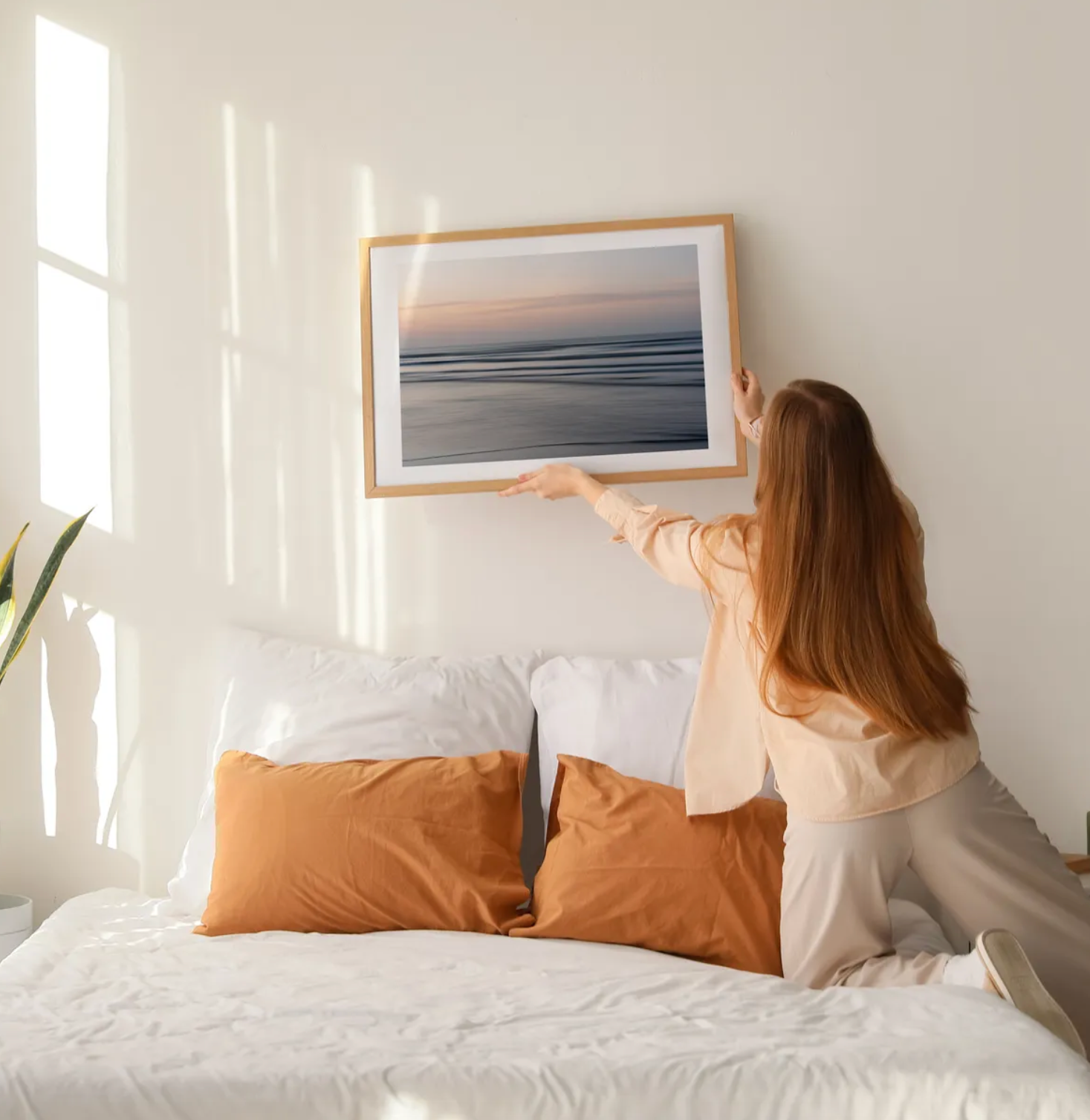 Poster photo art surfers beach photography
