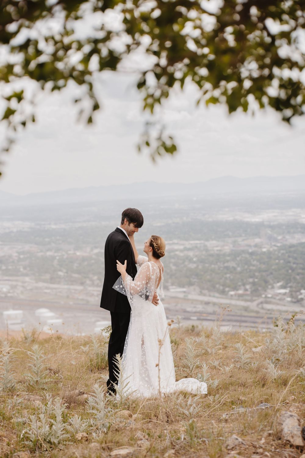 dreamy wedding photo