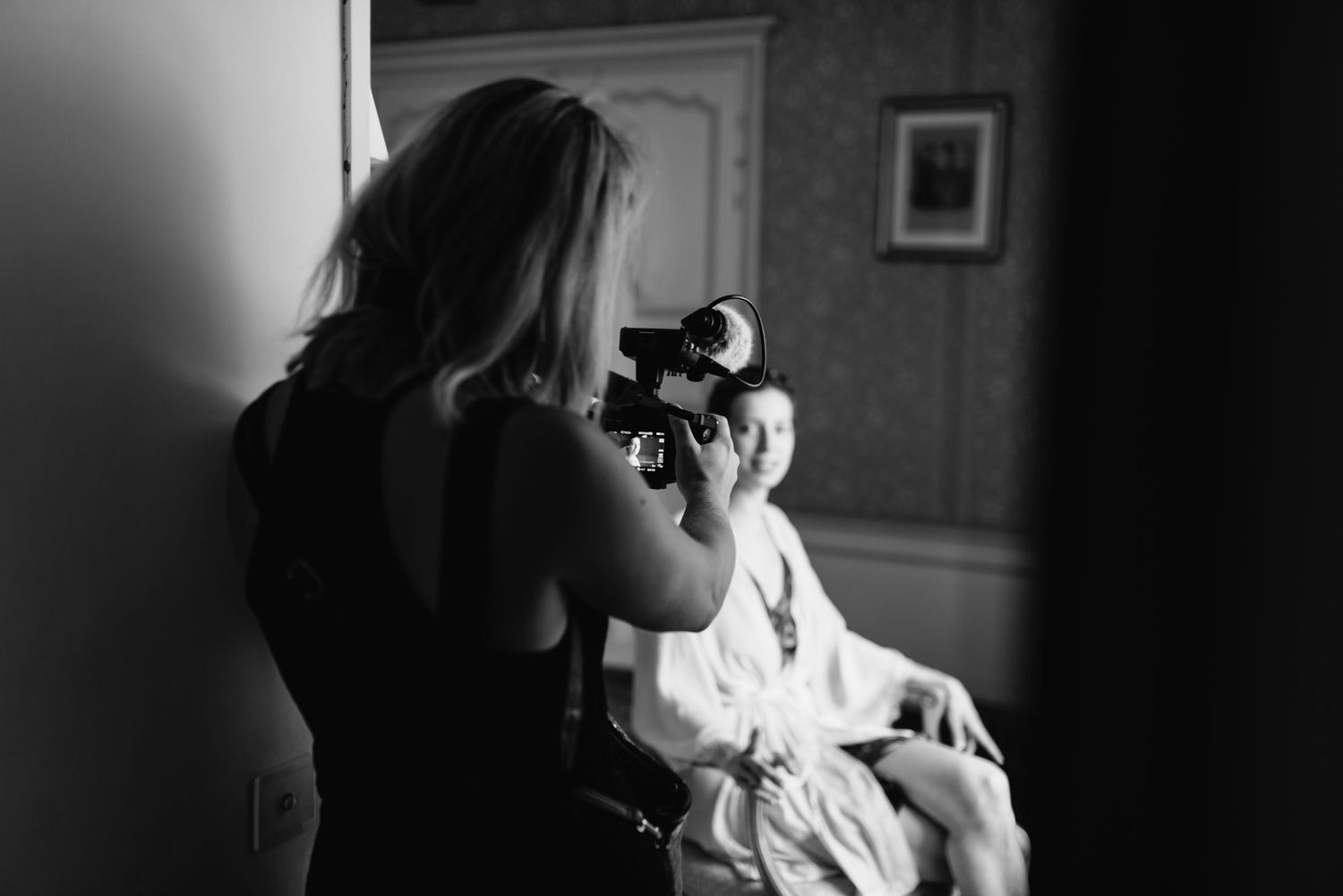 tournage de film de mariage