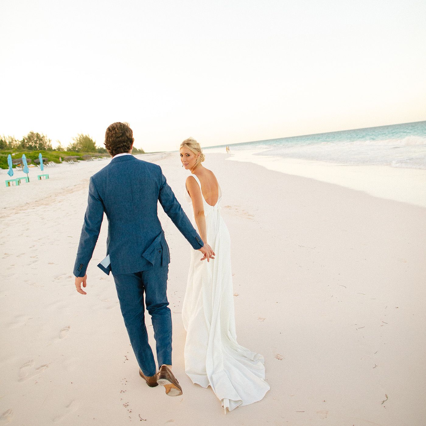 Harbour Island Wedding Photography, beach, bride and groom