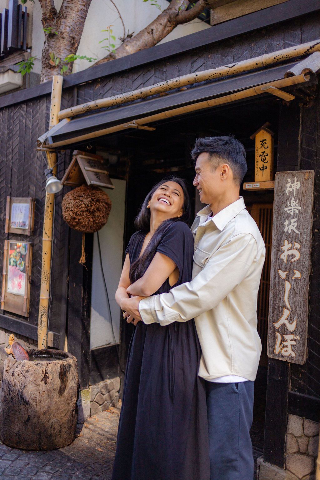 Hyogo Yokocho pre-wedding session tokyo portrait photography