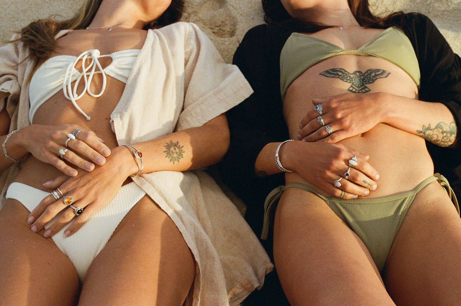 Branding photoshoot for Feral Cloud, ethically made jewelry in margaret river