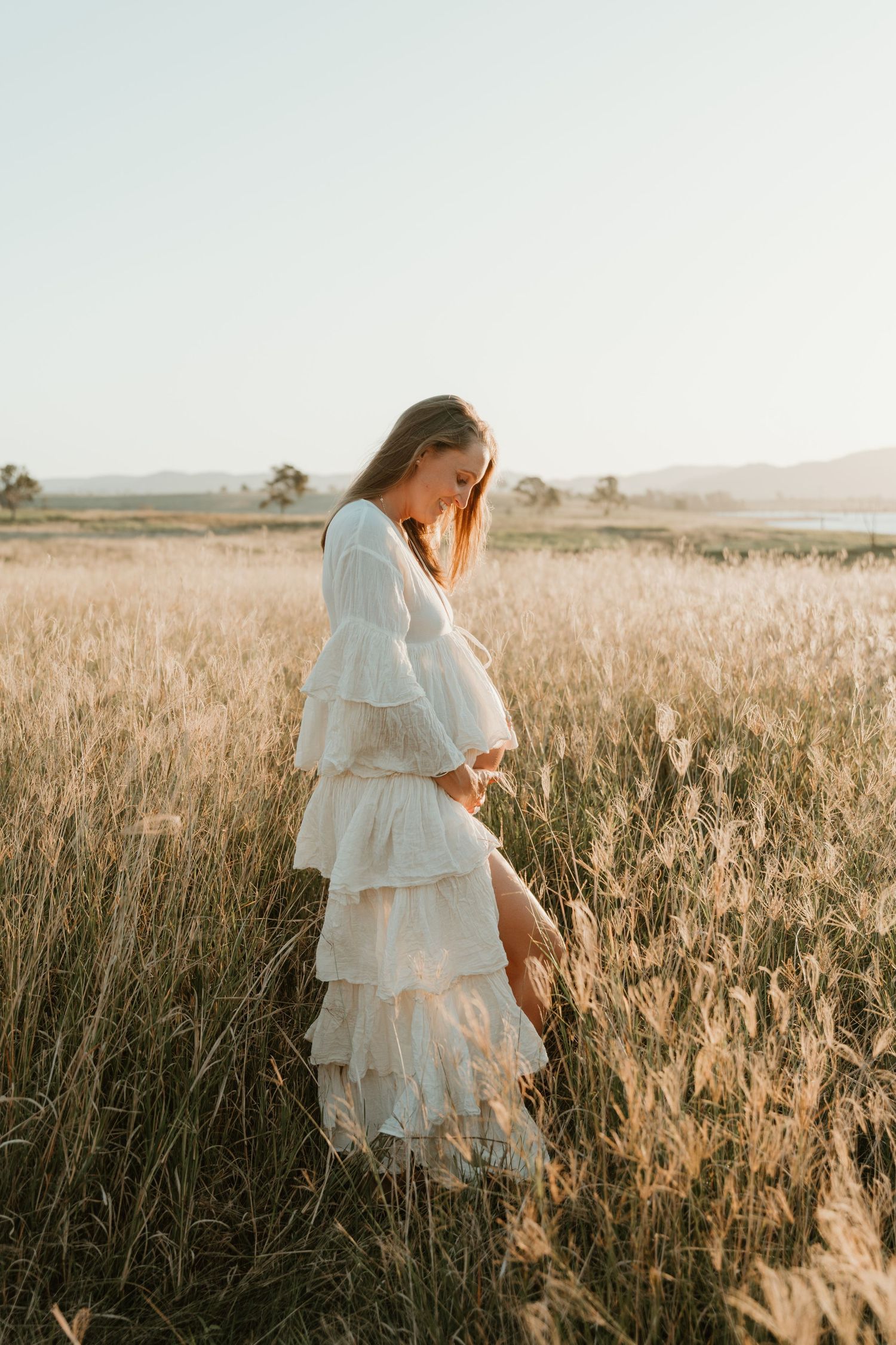 maternity, golden hour, client closet