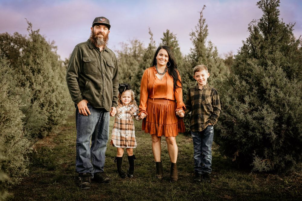Family holiday Christmas photography