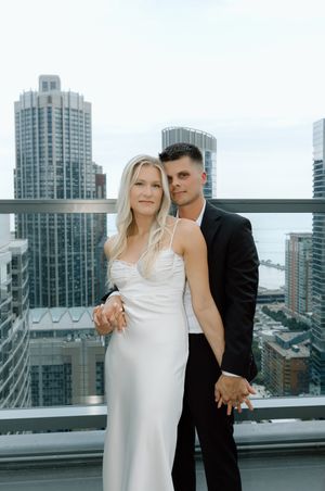 chicago luxury engagement session,