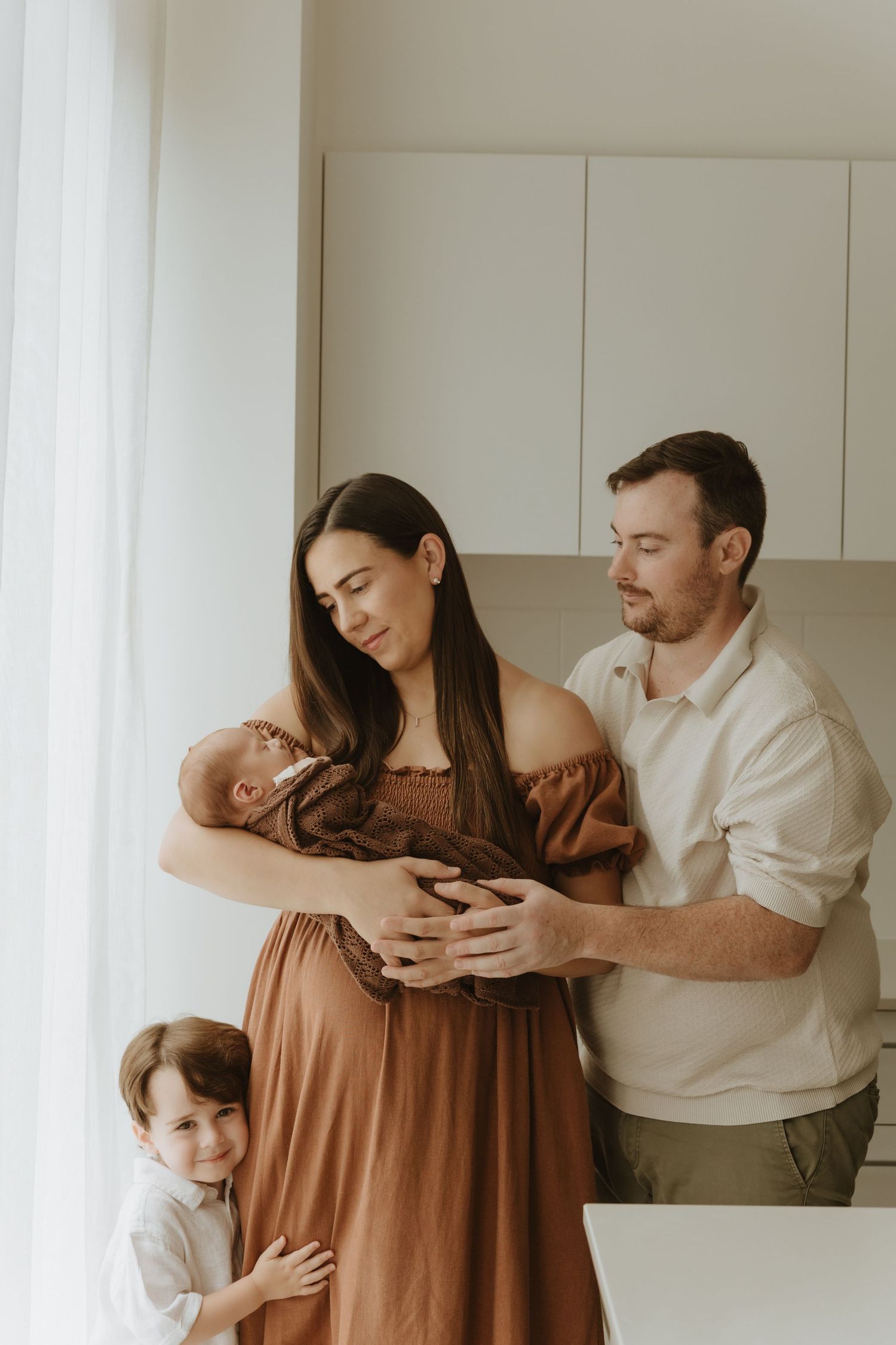 In home newborn photos in Lake Macquarie NSW
