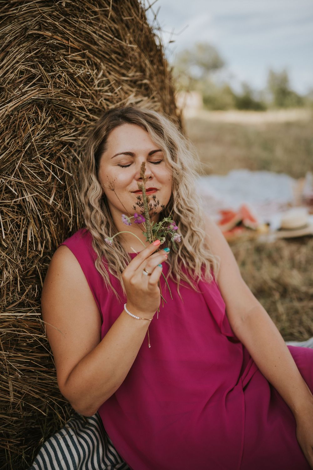 Natural light portrait of women