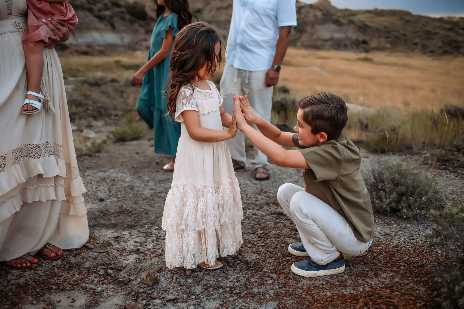 Candid lifestyle photography in Medora, North Dakota - child and family photographer serving Medora, North Dakota