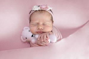 wrapped newborn photography