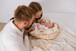 lifestyle newborn session