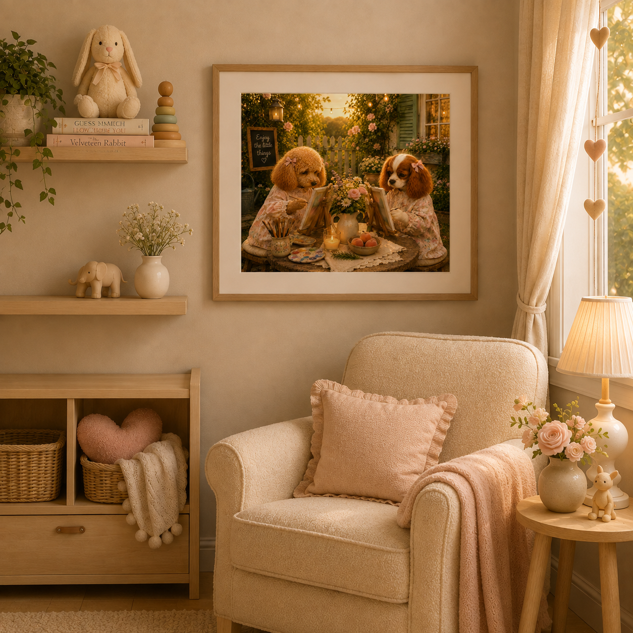 Nursery Wall Art. Inspired by Mark & Poppy. Love Lane Designs.