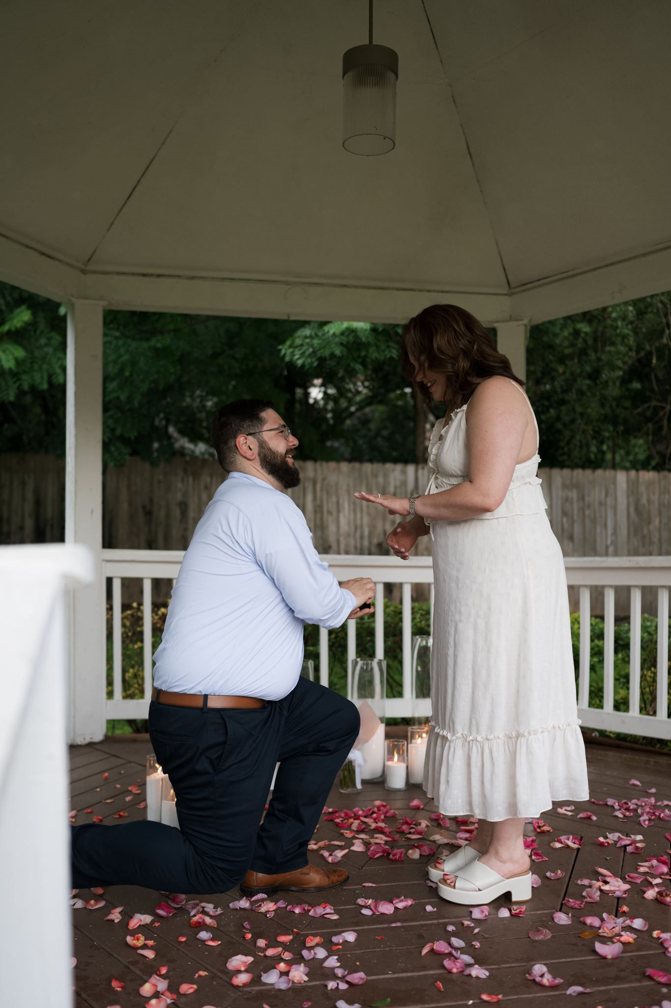 Man on knee during proposal