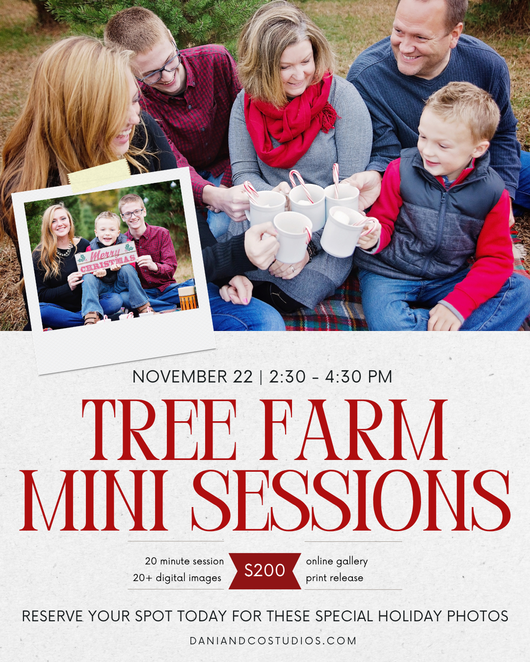Couples and family portrait sessions at Liberty Memorial on November 7th, offered by Dani and Co Studios for $160.