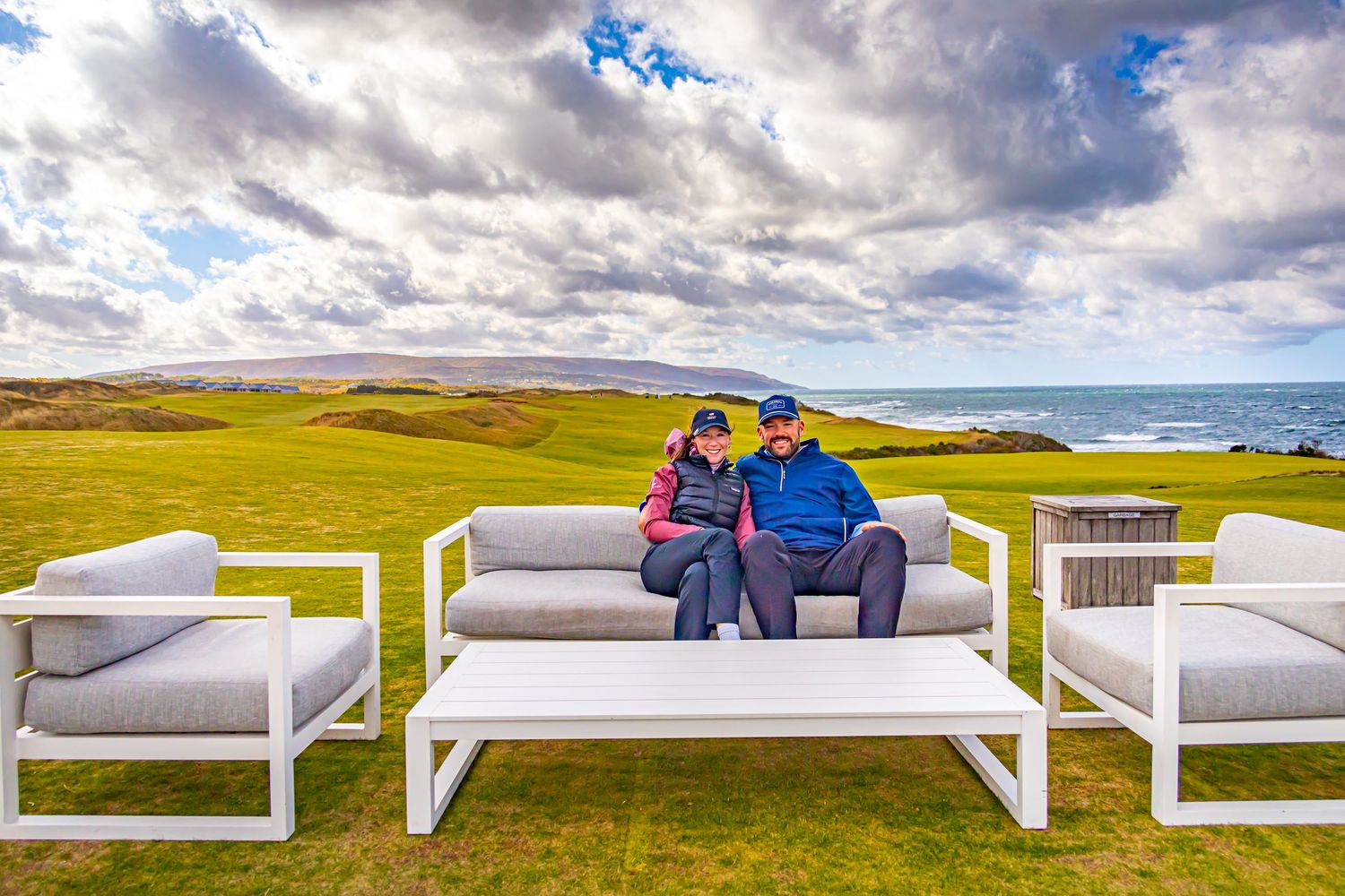 Secret proposal on the green Cape Breton Cabot links