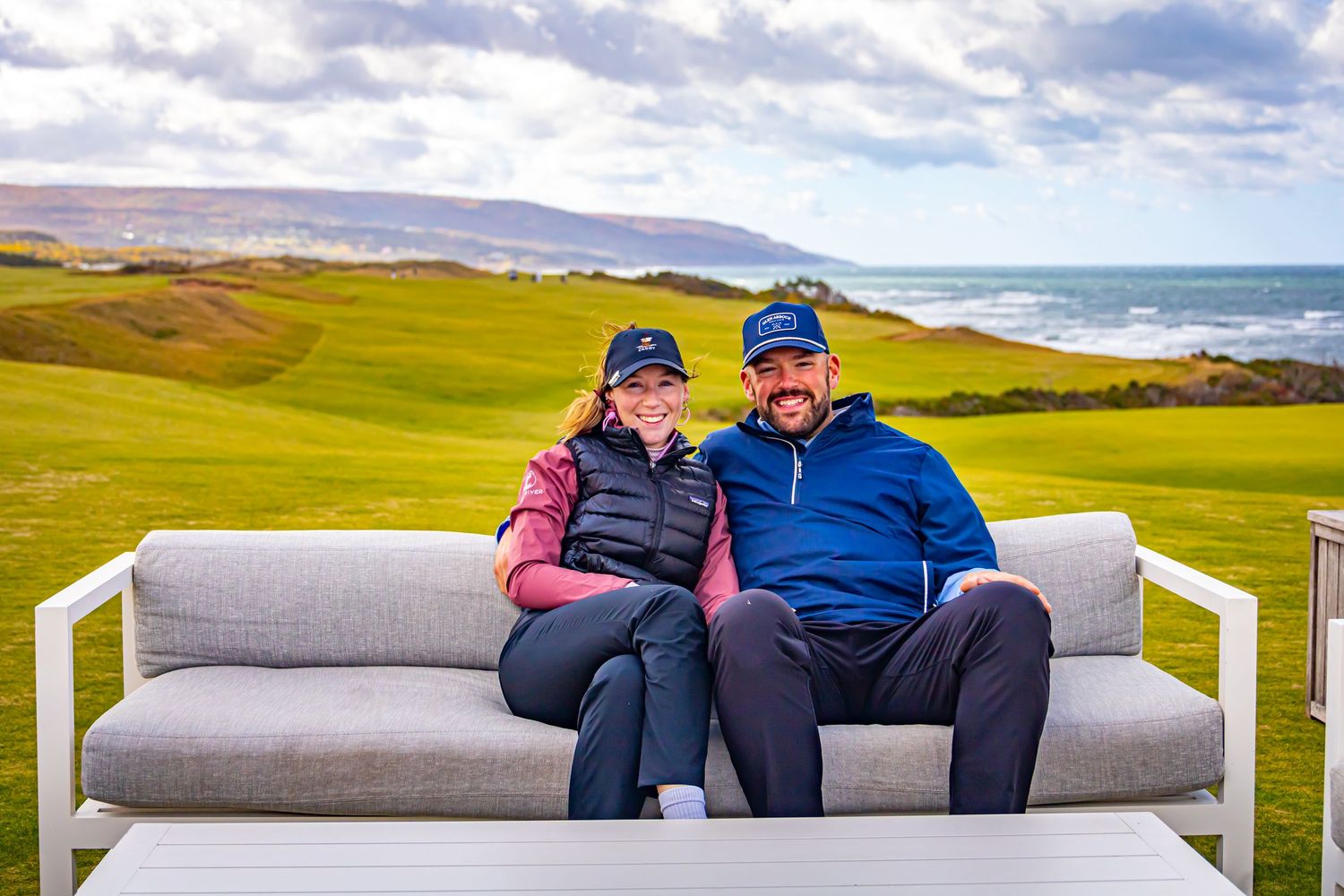 Secret proposal on the green Cape Breton Cabot links