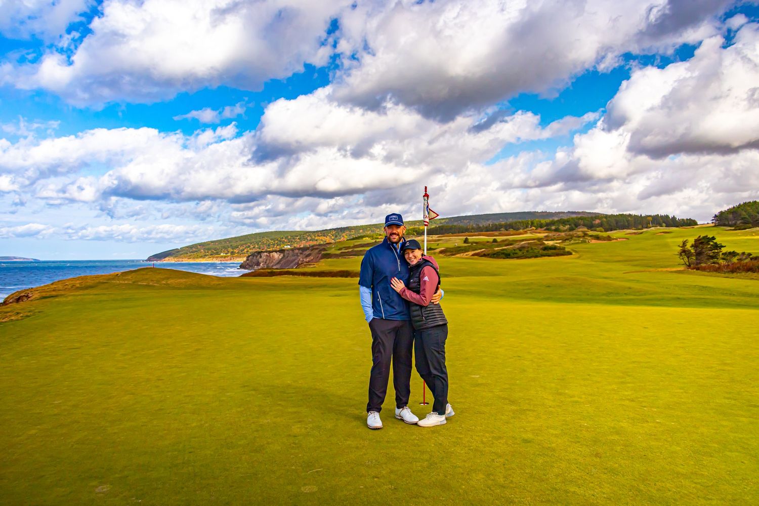 Secret proposal on the green Cape Breton Cabot links