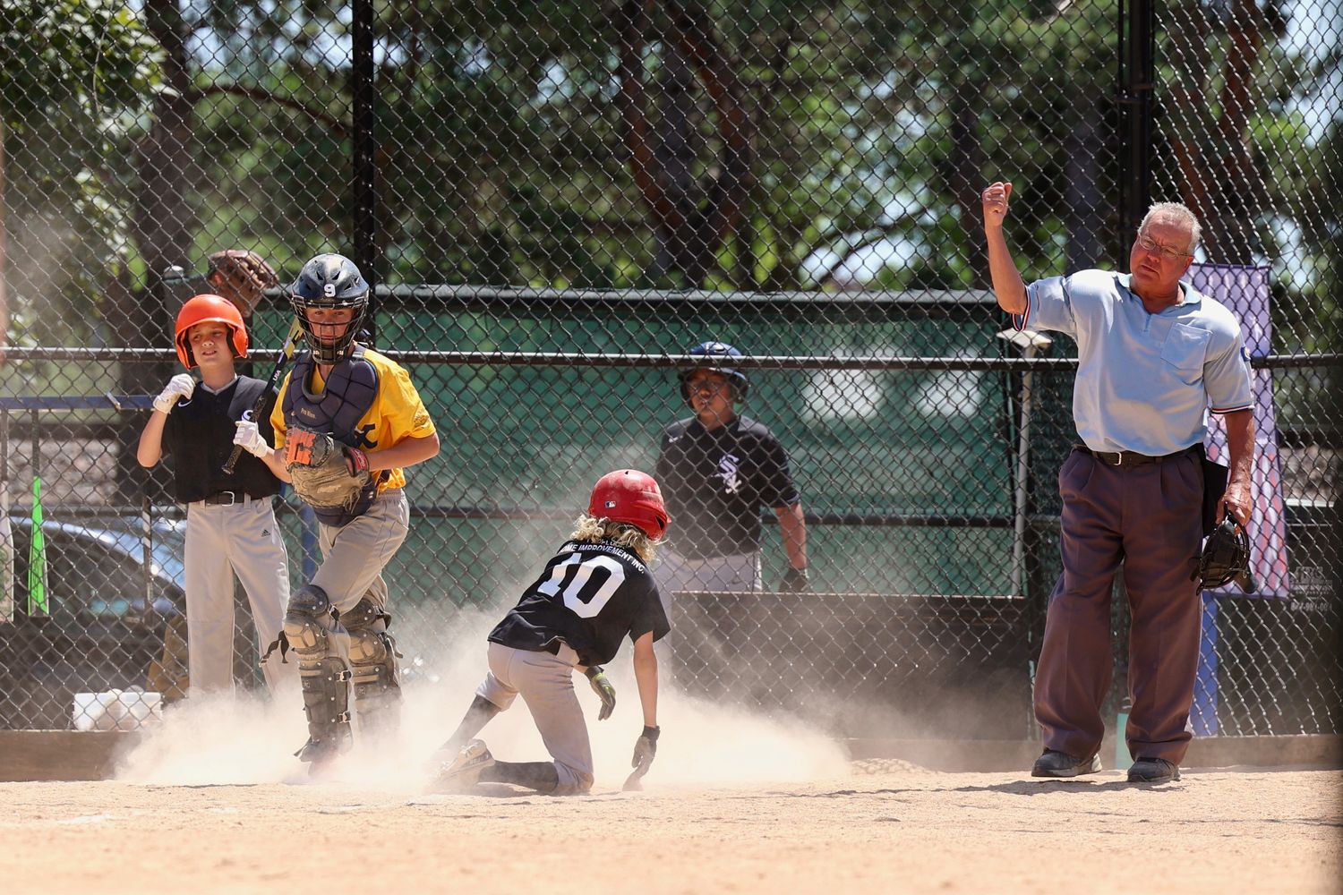 Park District baseball in Park Ridge