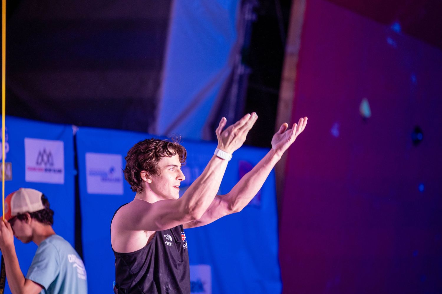 Sport climbing competition - photo by Jan Virt, Official World Climbing photographer