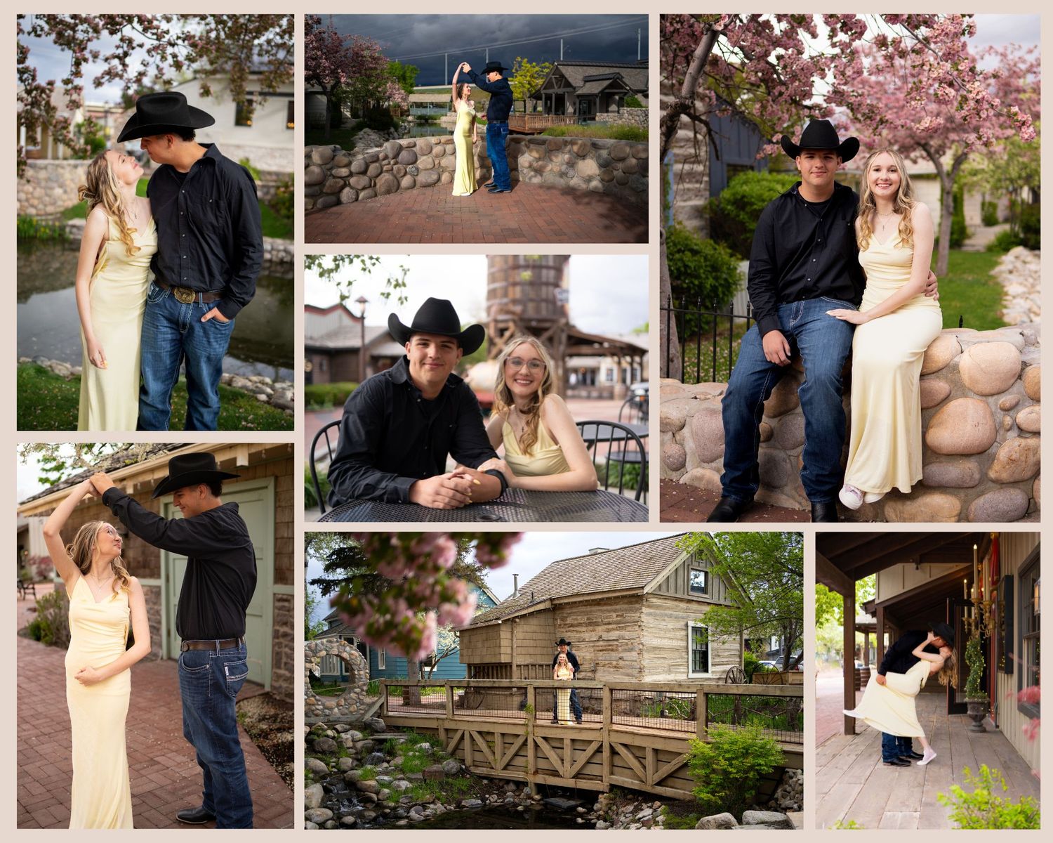 Gardner Village, West Jordan, UT. Prom Mini Session