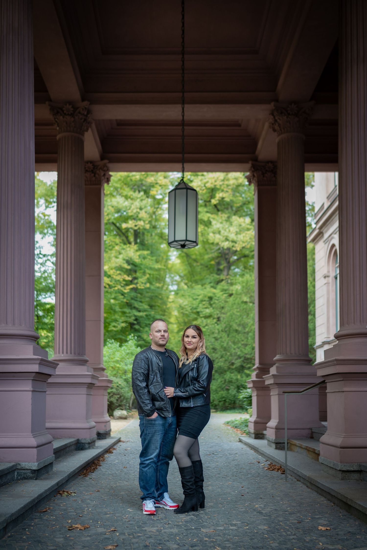 Fotoshooting am Schloss Biesdorf