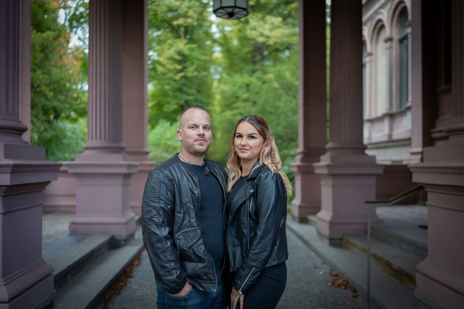 Fotoshooting am Schloss Biesdorf