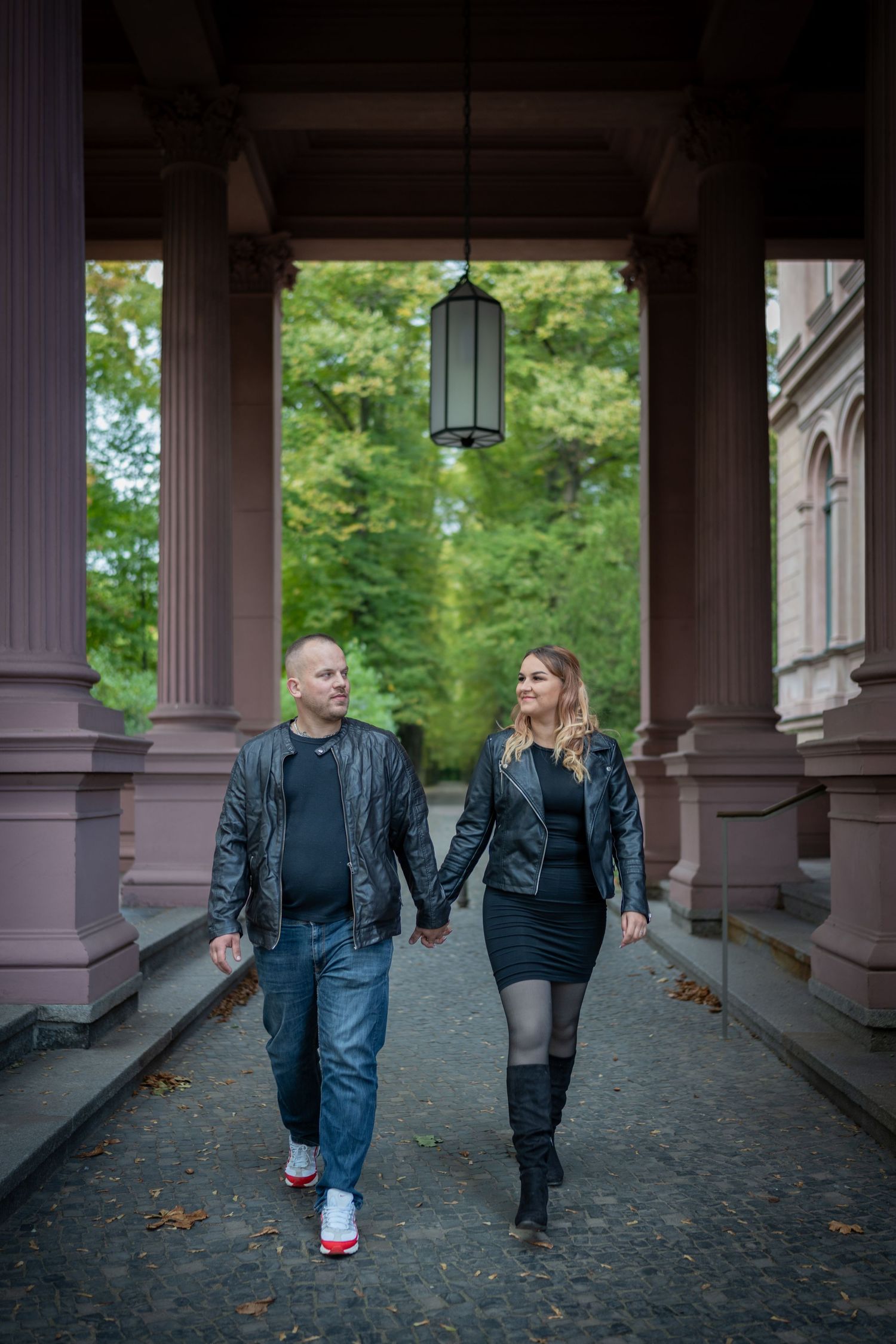 Fotoshooting am Schloss Biesdorf