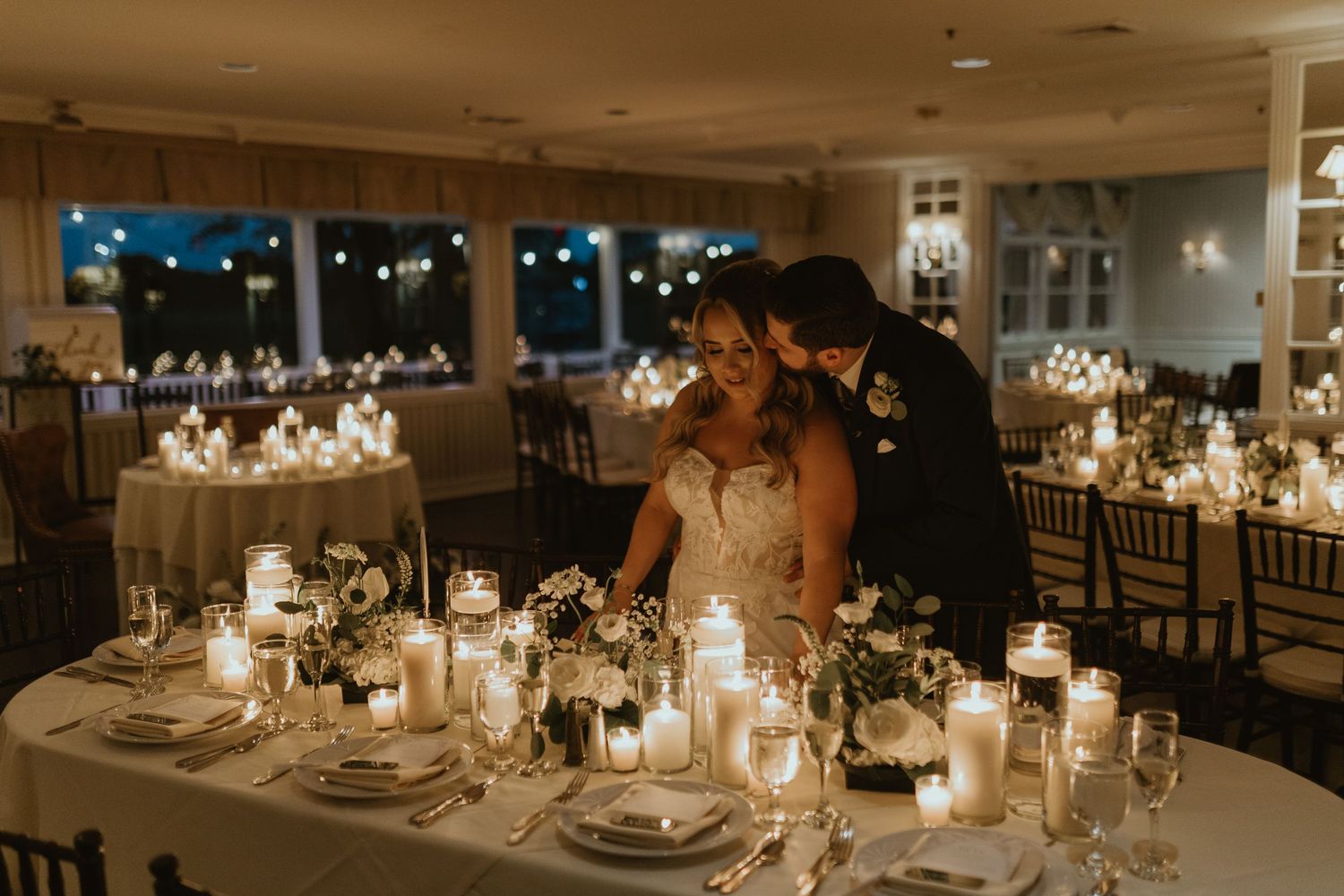 Long Island wedding reception photos