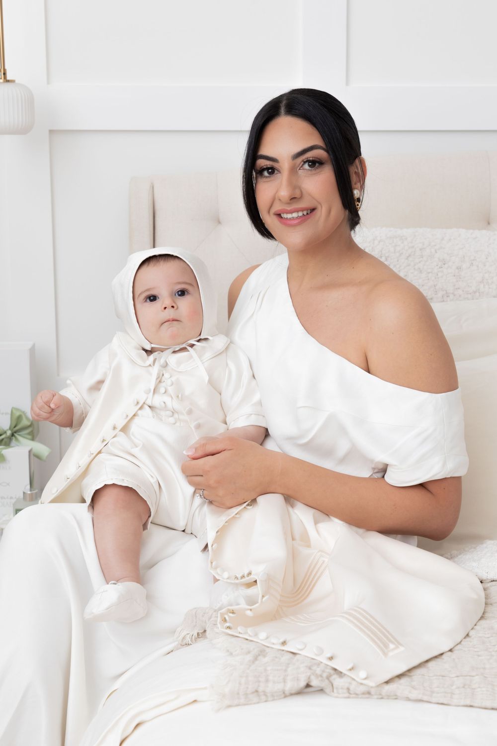 family Christening photography baptism photography white baby photos