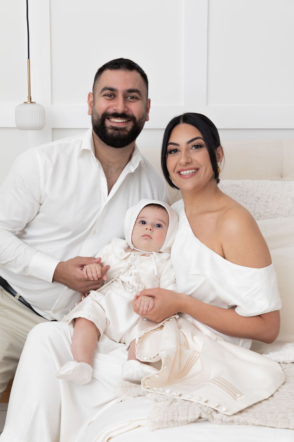 family Christening photography baptism photography white baby photos