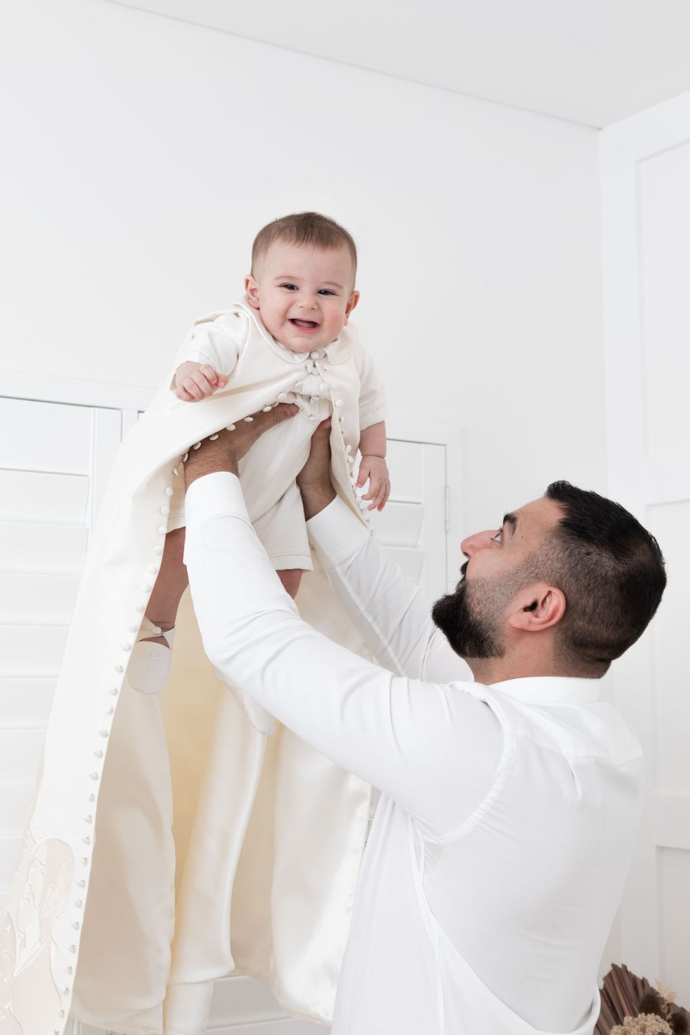 family Christening photography baptism photography white baby photos