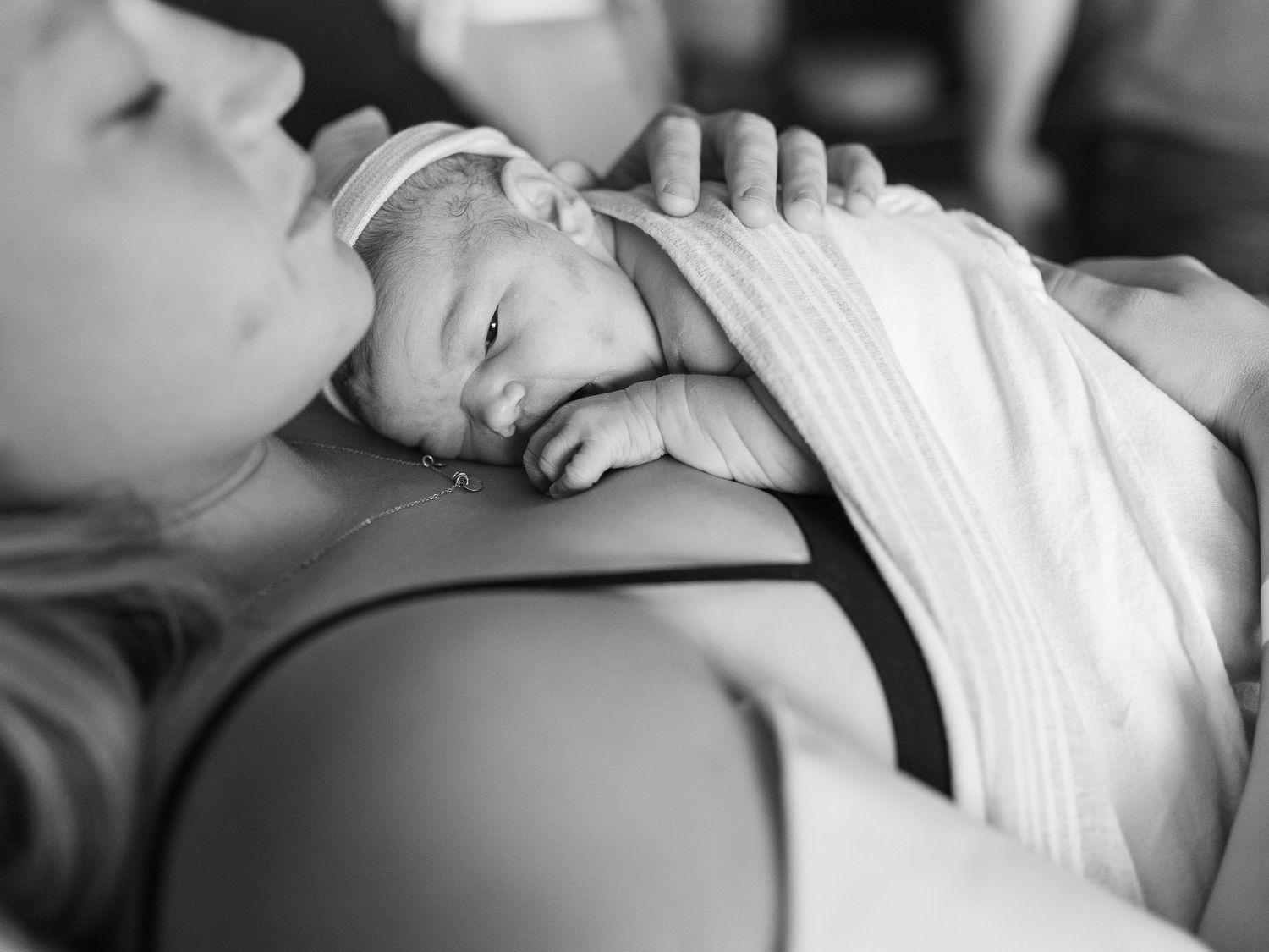 mercy Anderson new born photos, birth photos
