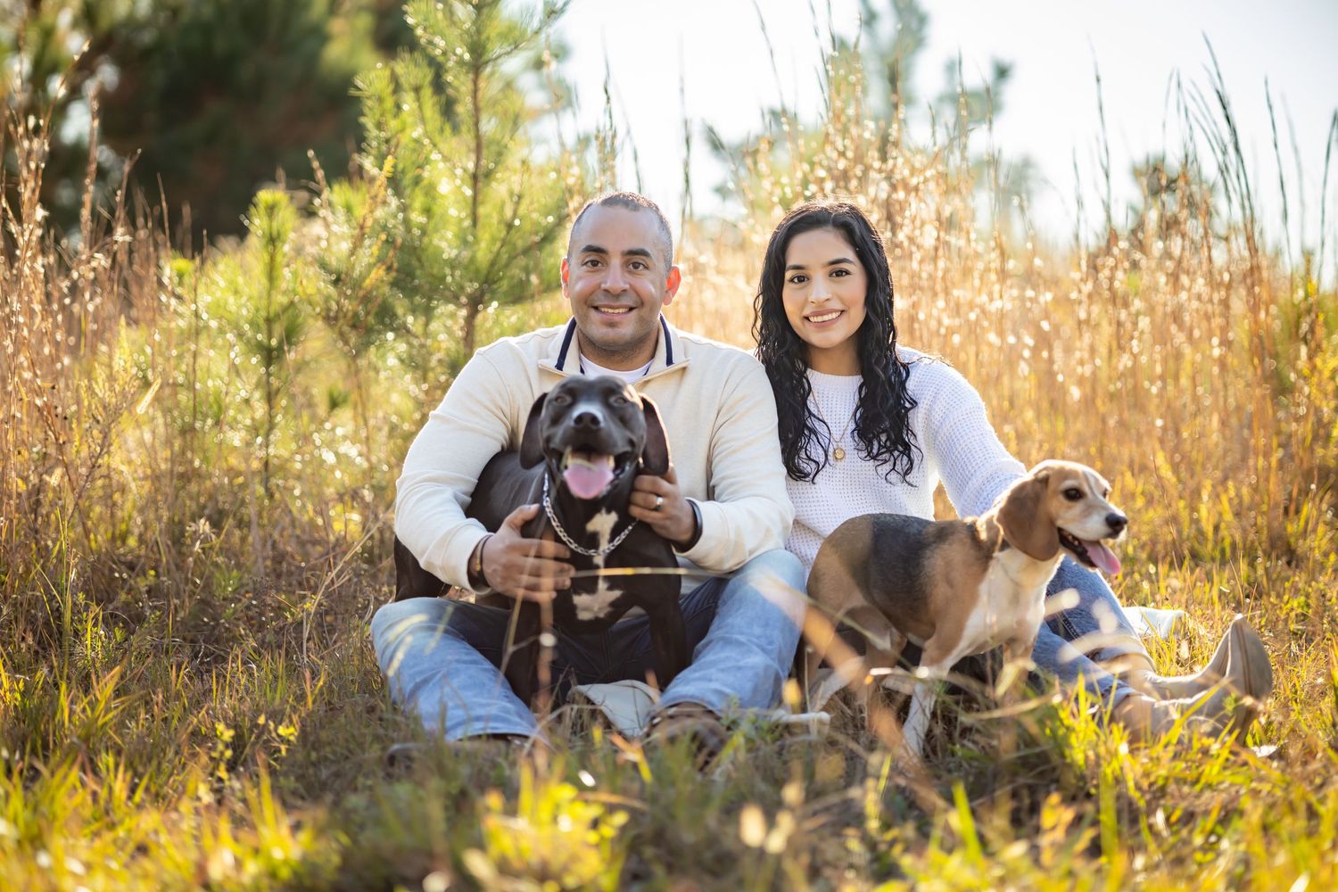 Fall Photos in Richmond, Virginia | Tall Grass Autumn Portraits | Family Fall Photos in RVA