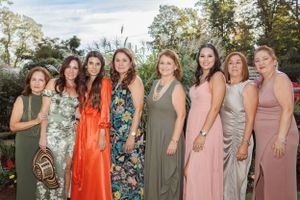 A family photo taken at a wedding, photographed by Hudson Valley based photographer, Sasha Pierre-Louis