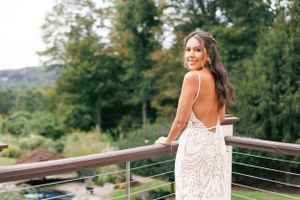 A bride wedding portrait photographed by Hudson Valley based photographer, Sasha Pierre-Louis