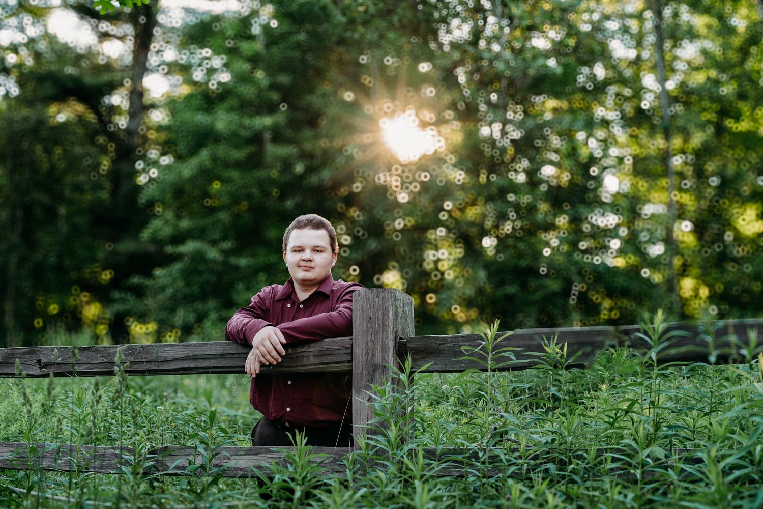 Senior Portraits in Summer