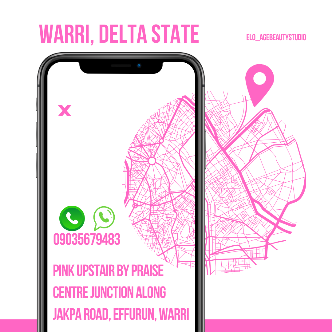 Direction and address to the Best Studio in Warri.
Affordable and professional Staff.
Cozzy atmosphere
Warri 
Ikeja