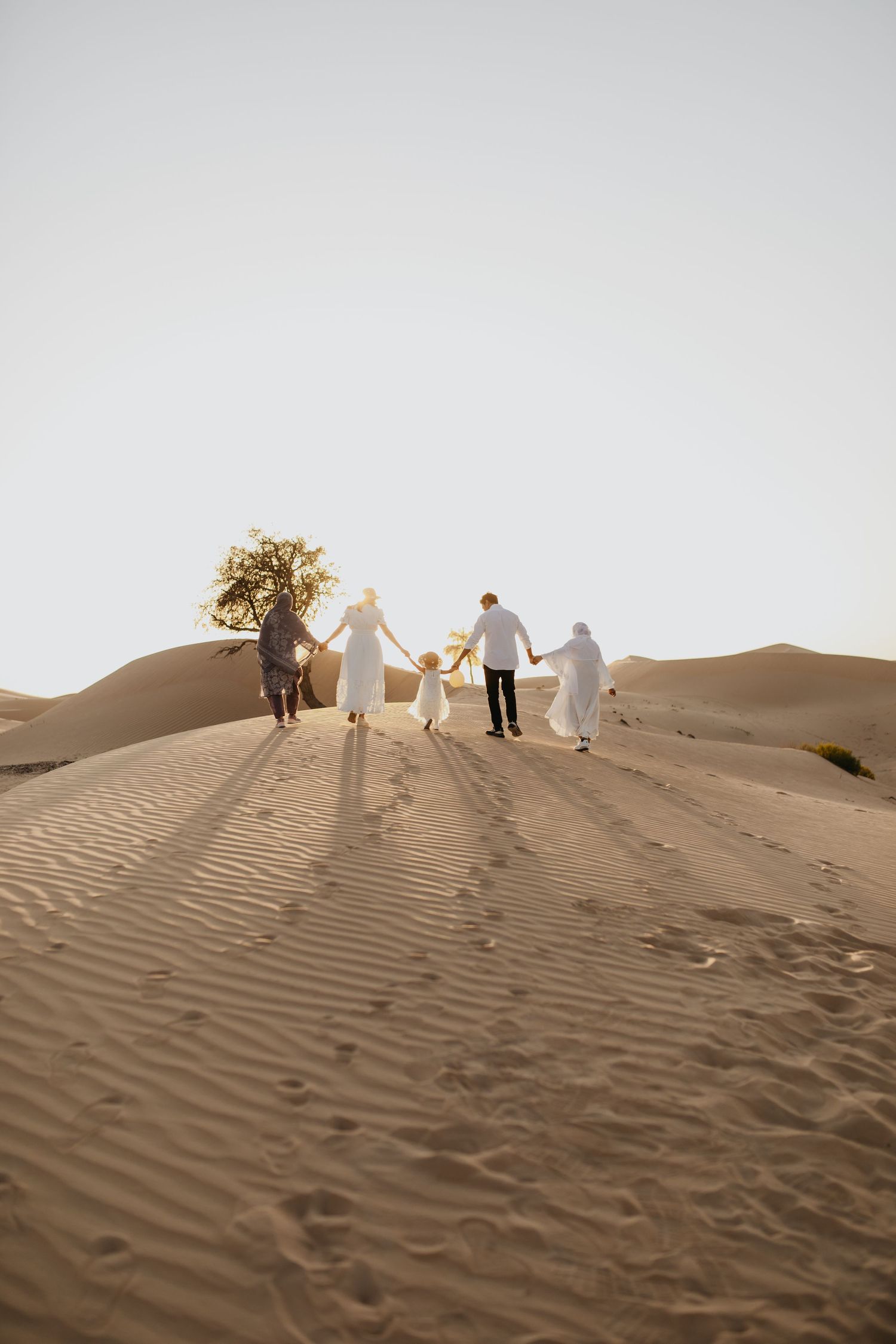 Abu Dhabi family Photographer desert photoshoot