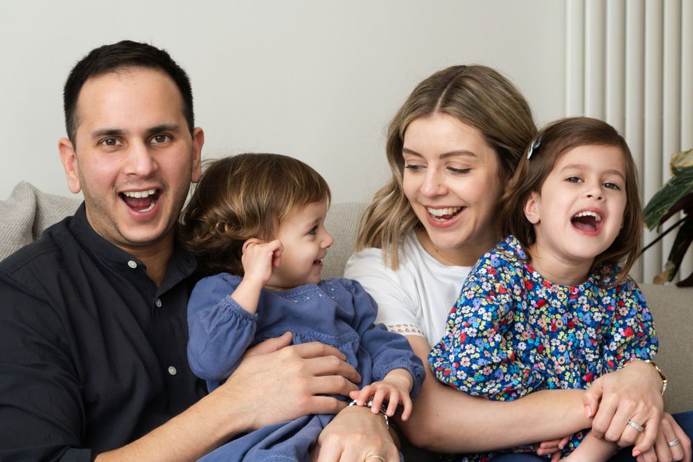 Emotive and modern family fun location photo shoot by Bloom Fabulous photography in Tunbridge Wells, Kent and surrounding areas.