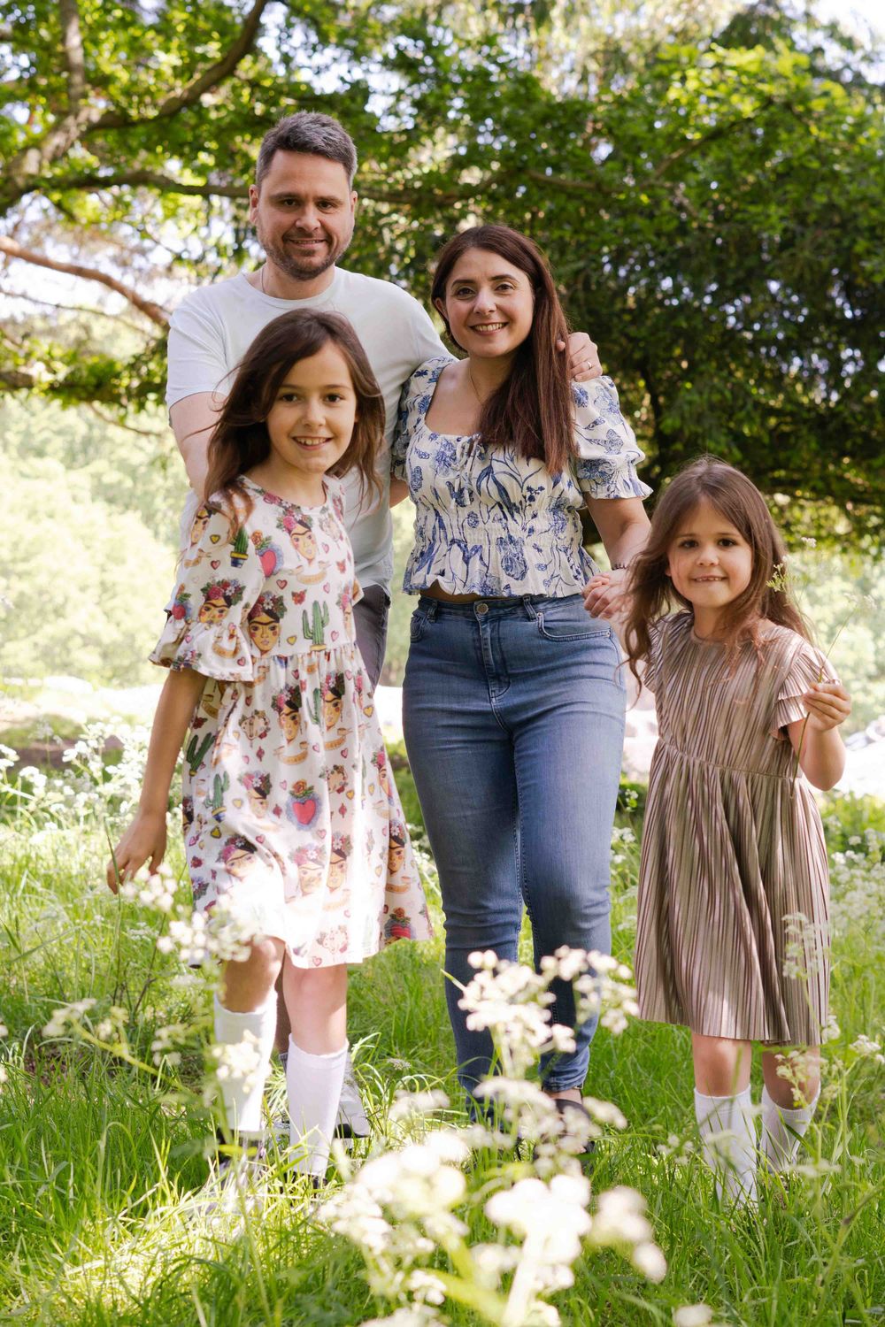 Emotive and modern family fun location photo shoot by Bloom Fabulous photography in Tunbridge Wells, Kent and surrounding areas.