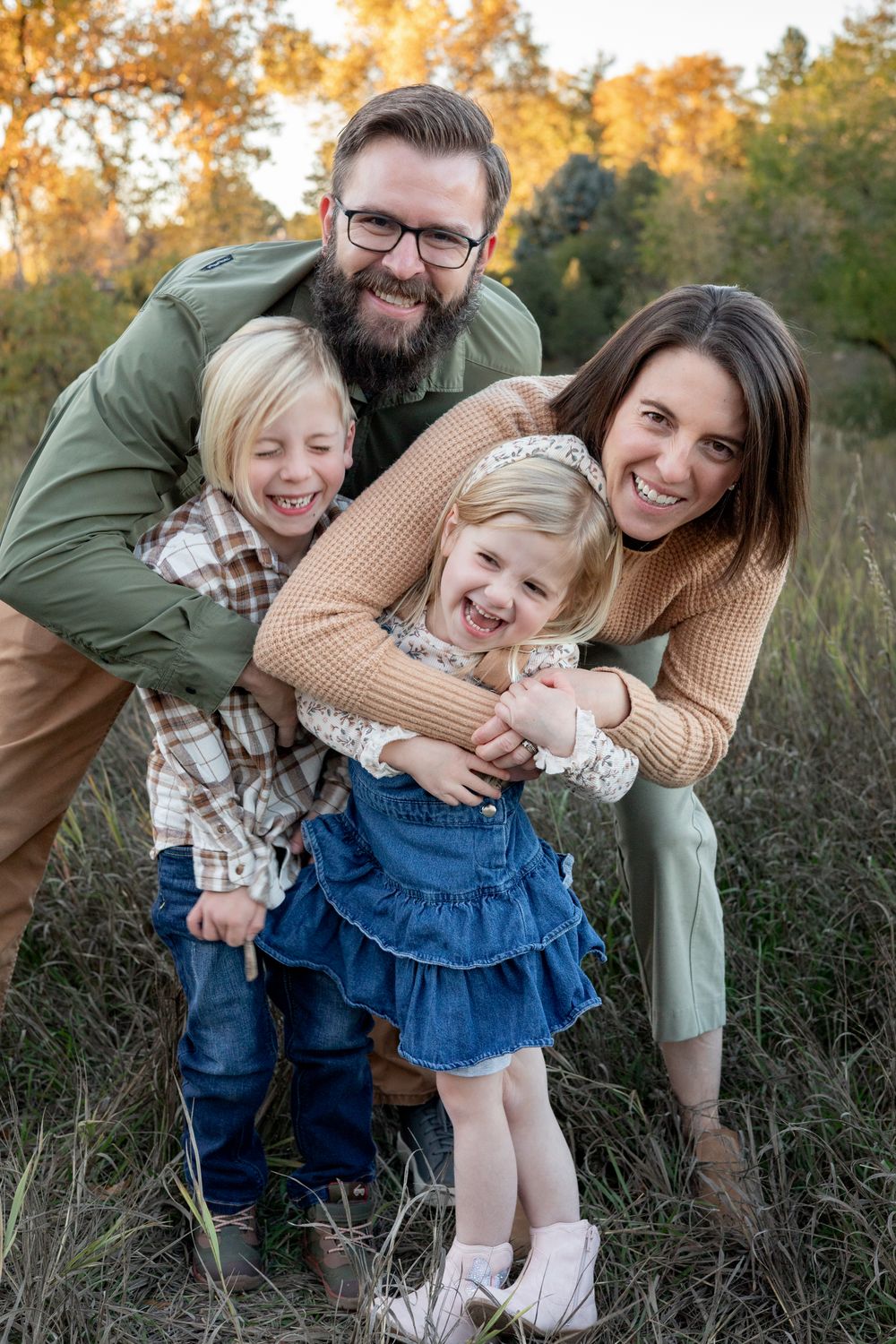 Family photoshoot in Littleton, Colorado