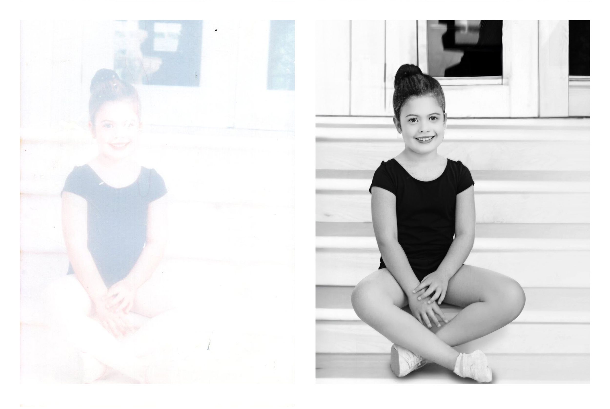 Photo restoration and colorization service in Coconut Grove Miami restoring vintage image