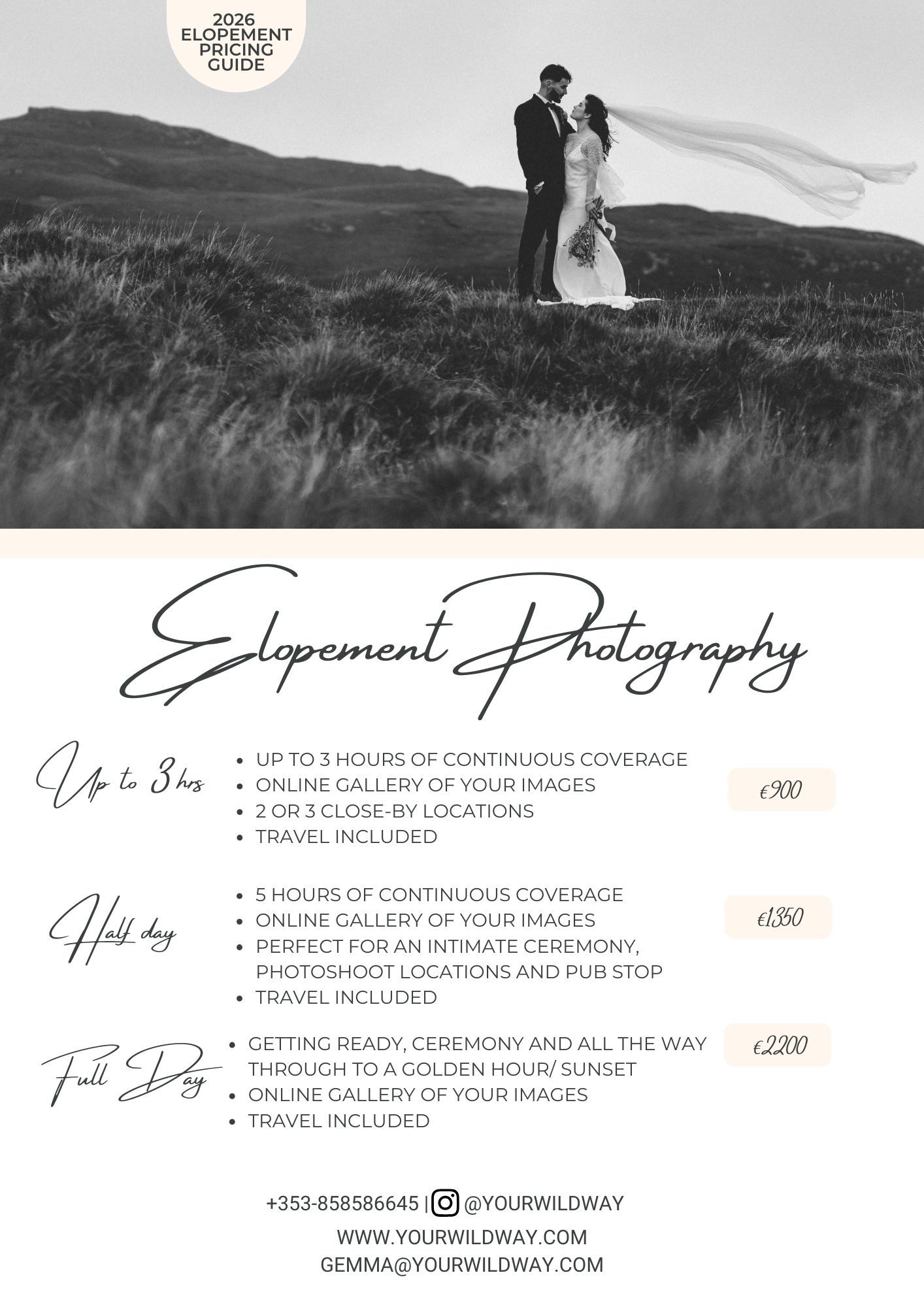 elopement ireland packages