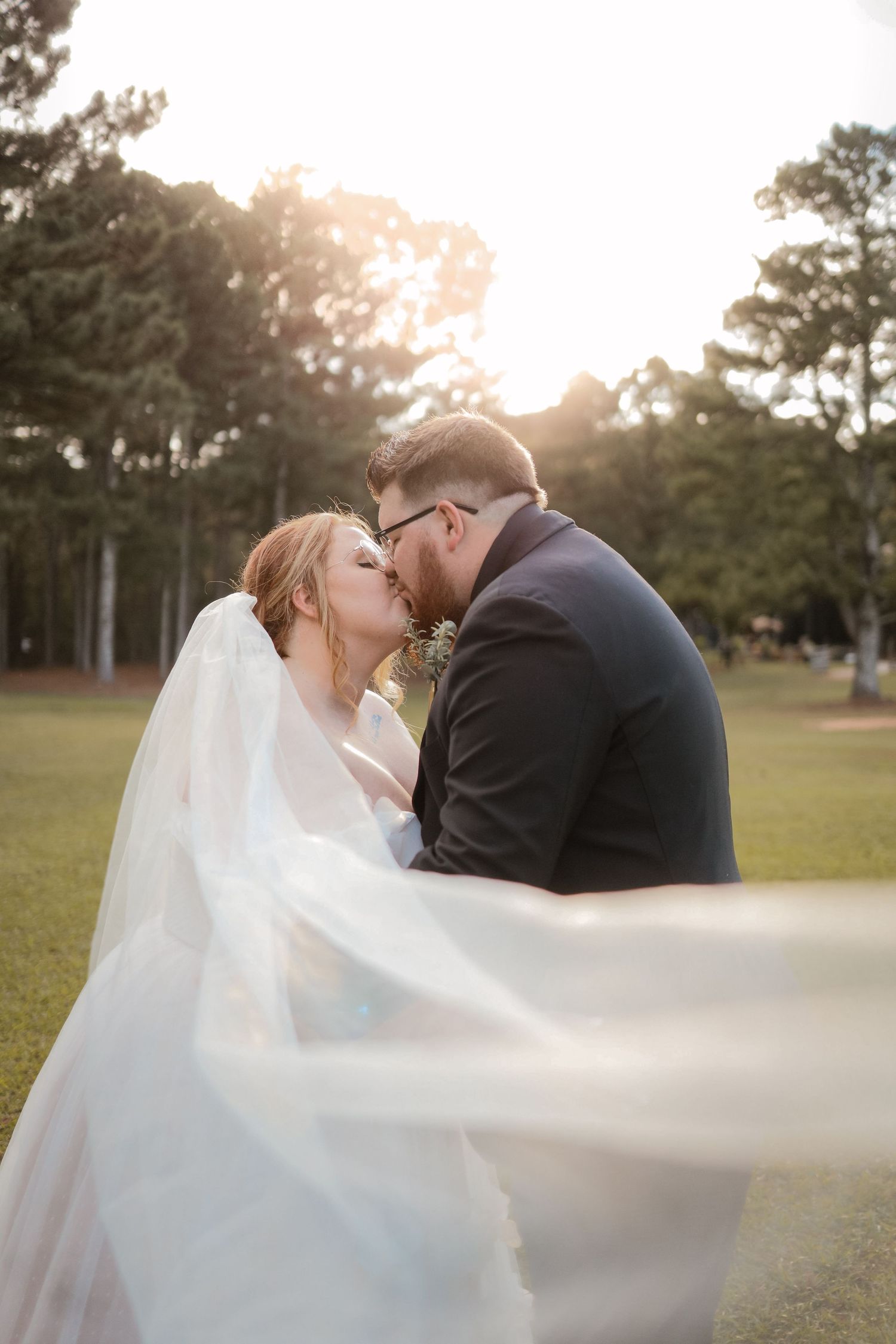 Wedding portraits at Georgia Wedding venue - Sanctuaire Atelier.
